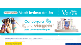 Promoo Voc Intima De Jeri Com Gillette Venus